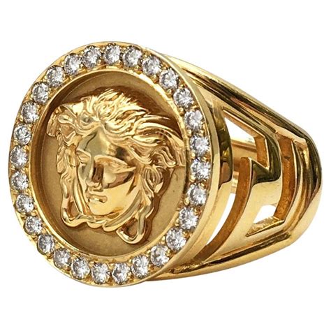 Versace men's rings